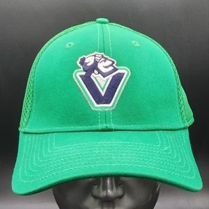 Vancouver Canucks Hat Cap Fitted New Era Johnny Canuck V Green M-L